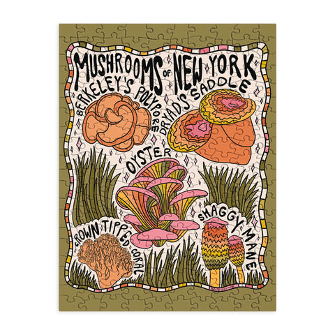 Doodle By Meg Mushrooms of New York Puzzle