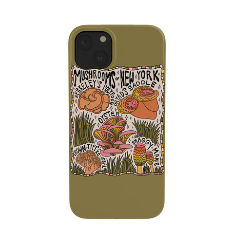 Doodle By Meg Mushrooms of New York Phone Case