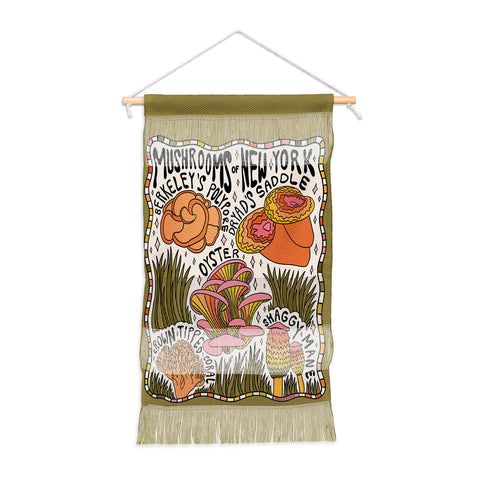 Doodle By Meg Mushrooms of New York Wall Hanging Portrait