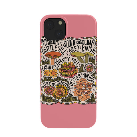 Doodle By Meg Mushrooms of South Carolina Phone Case