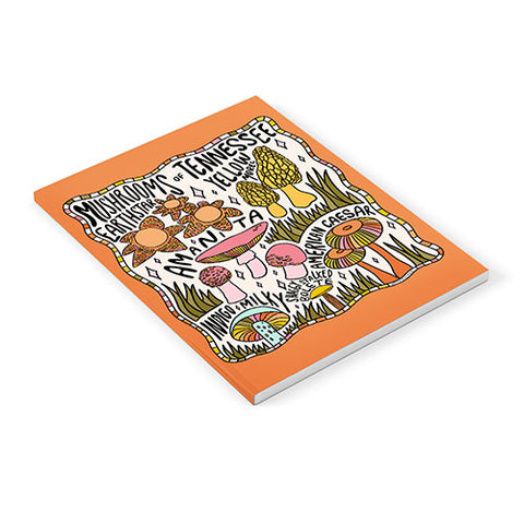 Doodle By Meg Mushrooms of Tennessee Notebook