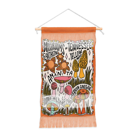 Doodle By Meg Mushrooms of Tennessee Wall Hanging Portrait