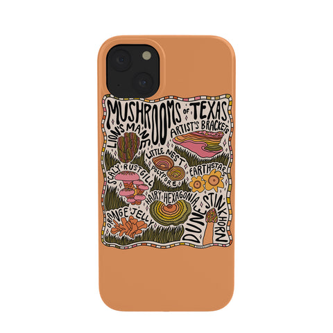 Doodle By Meg Mushrooms of Texas Phone Case