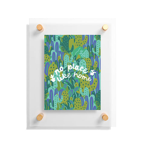 Doodle By Meg No Place Like Home Floating Acrylic Print