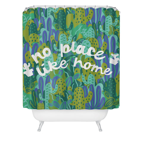 Doodle By Meg No Place Like Home Shower Curtain