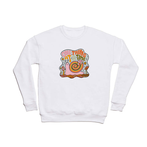 Doodle By Meg One Thing at a Time Crewneck Sweatshirt