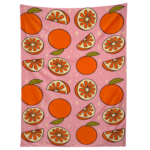 Doodle By Meg Oranges Print Tapestry