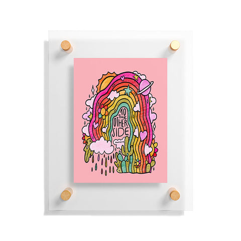 Doodle By Meg Other Side Floating Acrylic Print