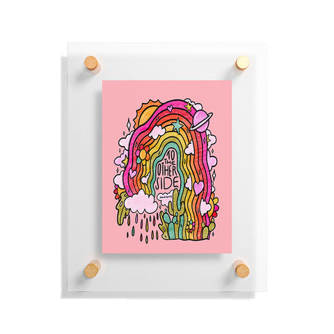 Doodle By Meg Other Side Floating Acrylic Print