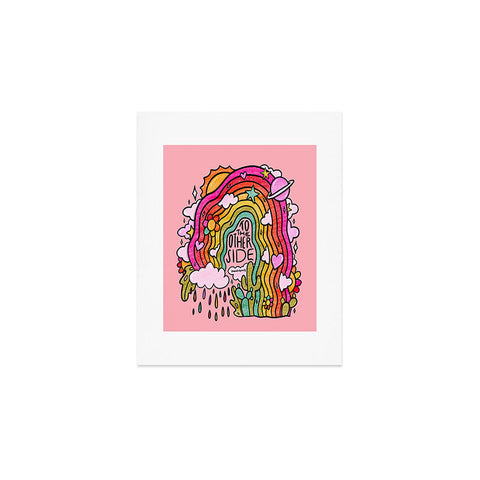 Doodle By Meg Other Side Art Print