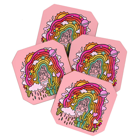 Doodle By Meg Other Side Coaster Set