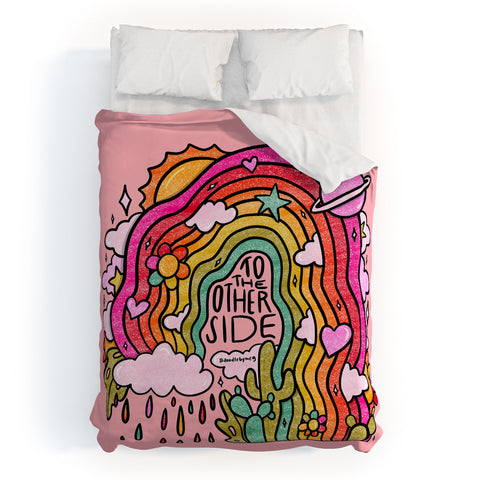 Doodle By Meg Other Side Duvet Cover