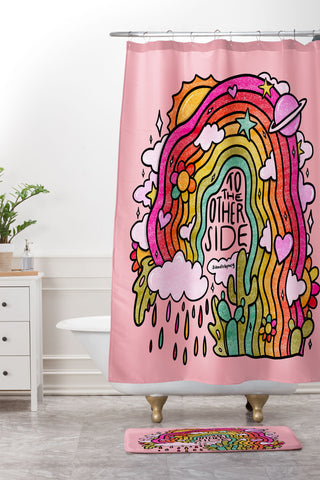 Doodle By Meg Other Side Shower Curtain And Mat