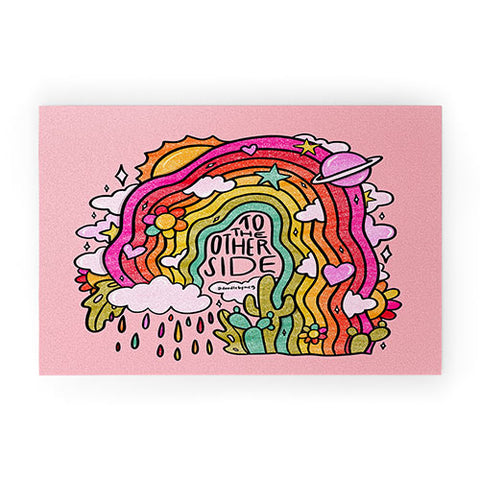 Doodle By Meg Other Side Welcome Mat