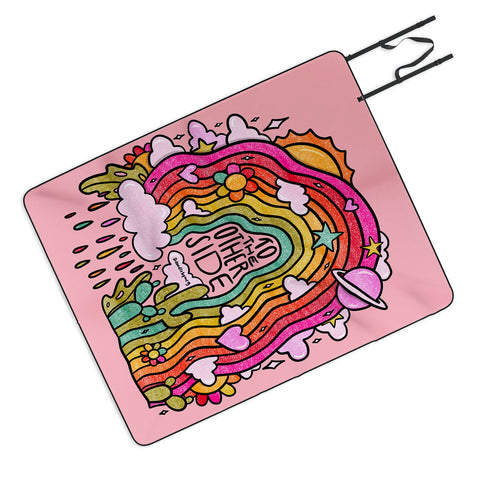 Doodle By Meg Other Side Picnic Blanket