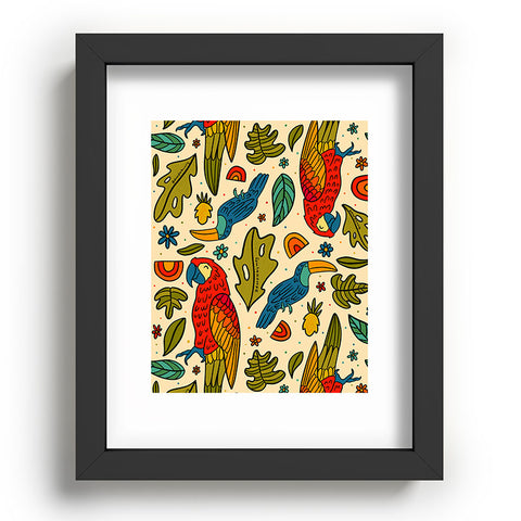 Doodle By Meg Parrot Print Recessed Framing Rectangle