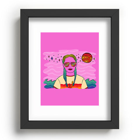 Doodle By Meg Pisces Babe Recessed Framing Rectangle