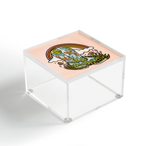 Doodle By Meg Pisces Cowboy Boot Acrylic Box