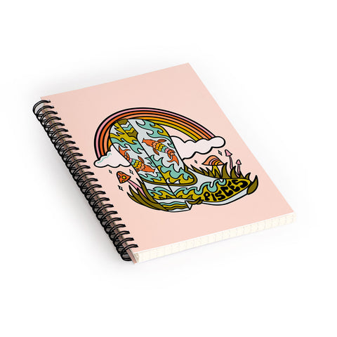 Doodle By Meg Pisces Cowboy Boot Spiral Notebook
