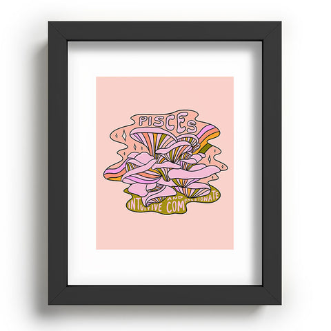 Doodle By Meg Pisces Mushroom Recessed Framing Rectangle