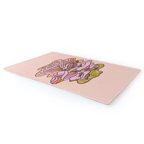 Doodle By Meg Pisces Mushroom Area Rug