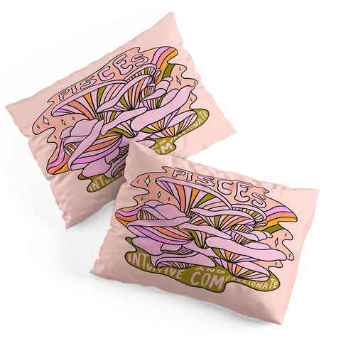 Doodle By Meg Pisces Mushroom Pillow Shams