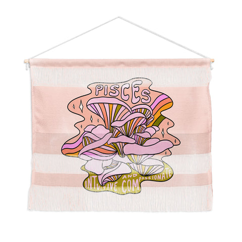 Doodle By Meg Pisces Mushroom Wall Hanging Landscape