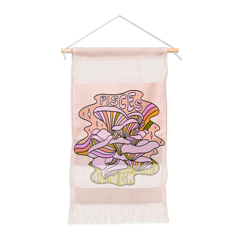 Doodle By Meg Pisces Mushroom Wall Hanging Portrait