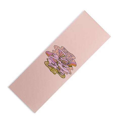 Doodle By Meg Pisces Mushroom Yoga Mat