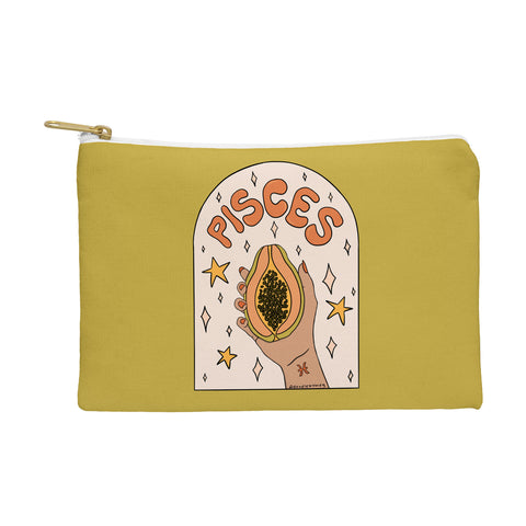 Doodle By Meg Pisces Papaya Pouch