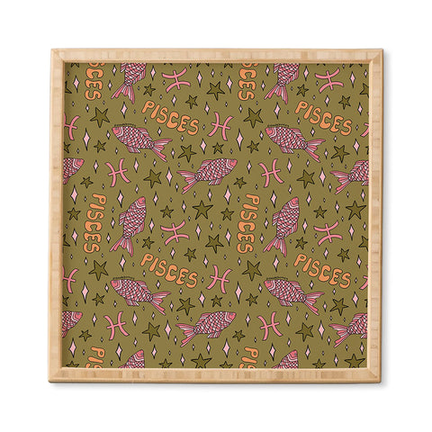 Doodle By Meg Pisces Print Framed Wall Art