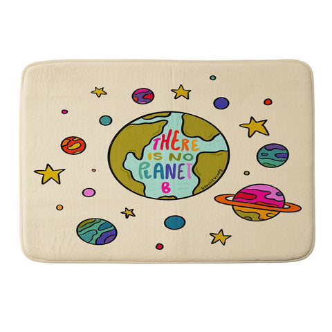 Doodle By Meg Planet B Memory Foam Bath Mat
