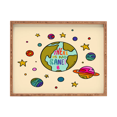 Doodle By Meg Planet B Rectangular Tray