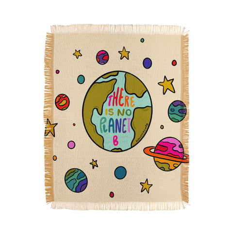 Doodle By Meg Planet B Throw Blanket