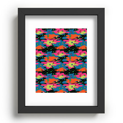 Doodle By Meg Psychedelic Space Recessed Framing Rectangle