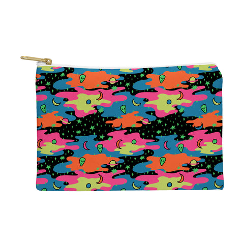 Doodle By Meg Psychedelic Space Pouch