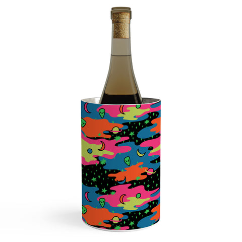 Doodle By Meg Psychedelic Space Wine Chiller