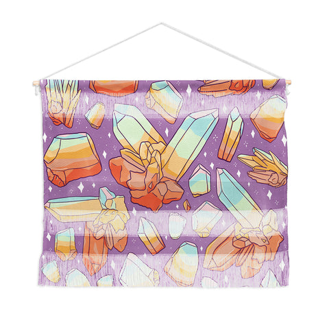 Doodle By Meg Rainbow Crystal Print Wall Hanging Landscape