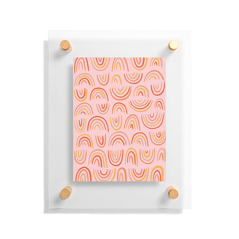 Doodle By Meg Rainbow Print Floating Acrylic Print