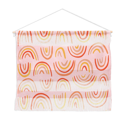 Doodle By Meg Rainbow Print Wall Hanging Landscape