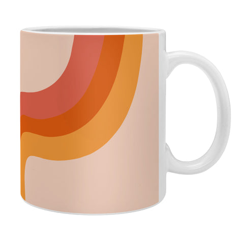 Doodle By Meg Retro Rainbow Stripes Coffee Mug