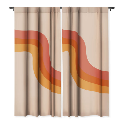 Doodle By Meg Retro Rainbow Stripes Blackout Non Repeat