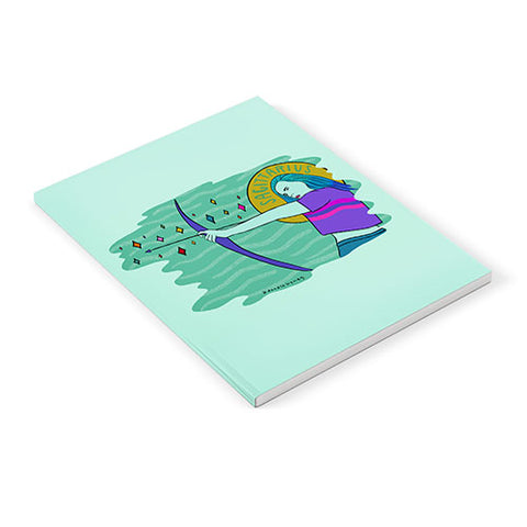 Doodle By Meg Sagittarius Babe Notebook