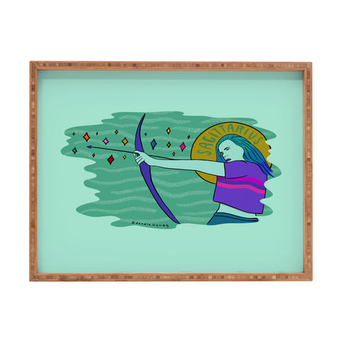 Doodle By Meg Sagittarius Babe Rectangular Tray