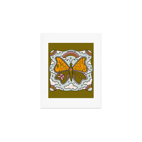 Doodle By Meg Sagittarius Butterfly Art Print
