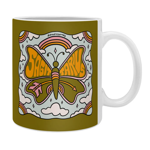 Doodle By Meg Sagittarius Butterfly Coffee Mug