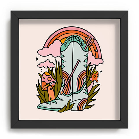 Doodle By Meg Sagittarius Cowboy Boot Recessed Framing Square