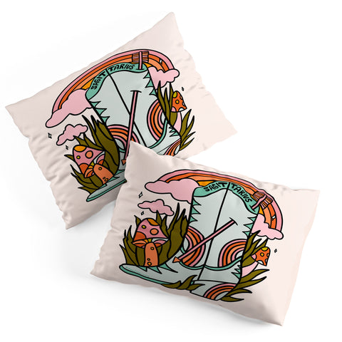 Doodle By Meg Sagittarius Cowboy Boot Pillow Shams