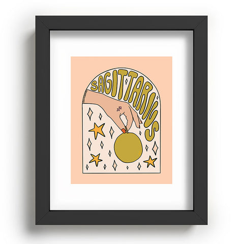 Doodle By Meg Sagittarius Guava Recessed Framing Rectangle