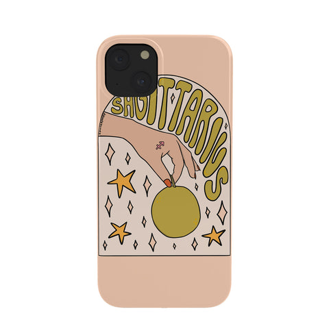 Doodle By Meg Sagittarius Guava Phone Case
